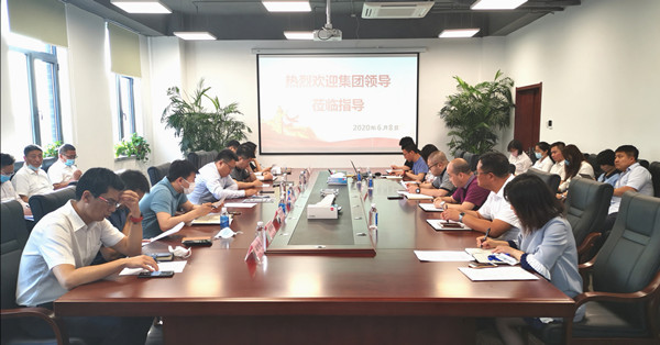 集團黨委副書記、總經(jīng)理吳波一行到沈陽航空工業(yè)發(fā)展有限公司調(diào)研指導(dǎo)